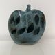 Openwork ceramic apple lamp from Les Grottes Dieulefit