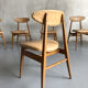 Série de 6 chaises, France 1960