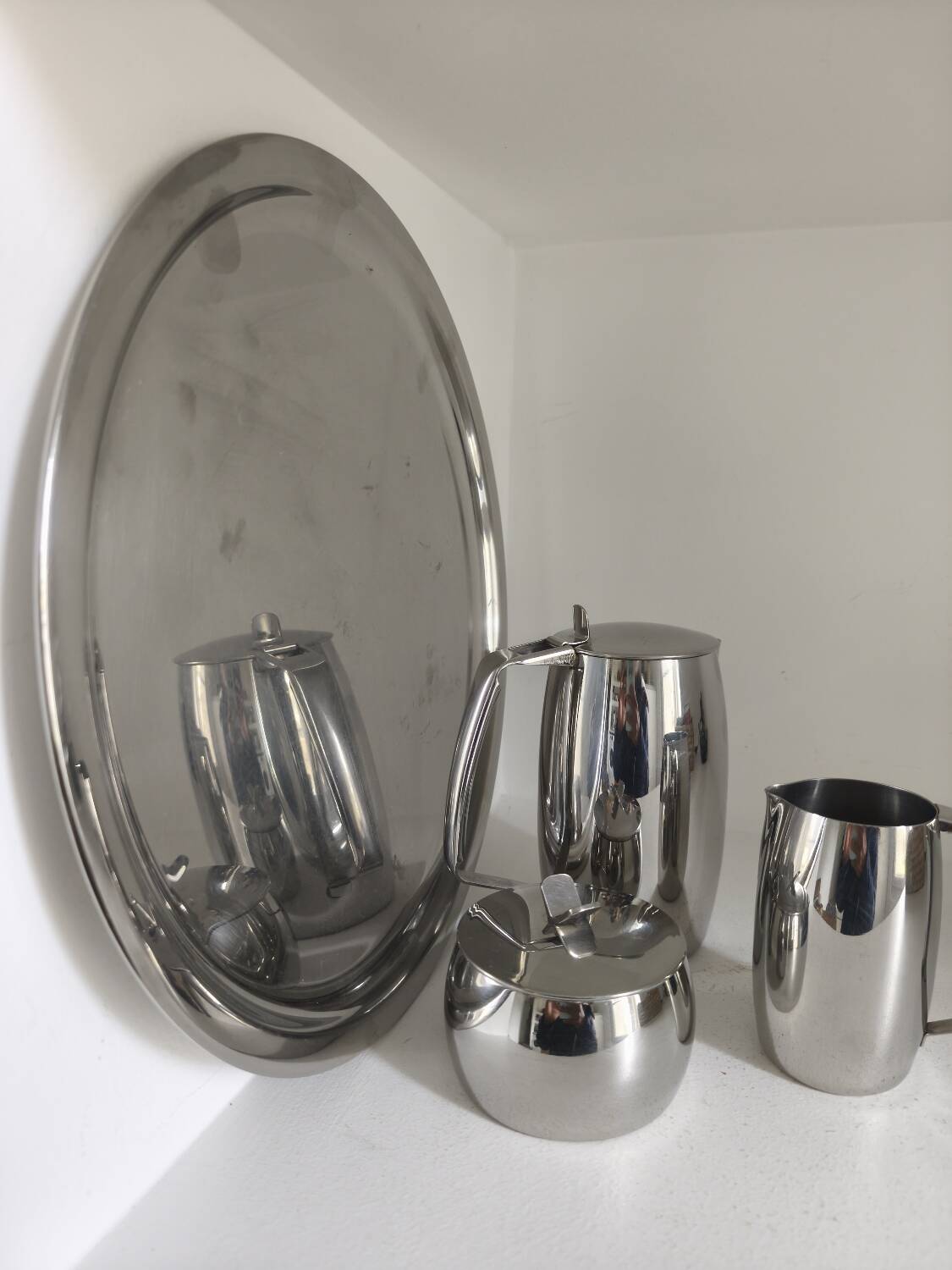 Breakfast service stainless steel Guy Degrenne