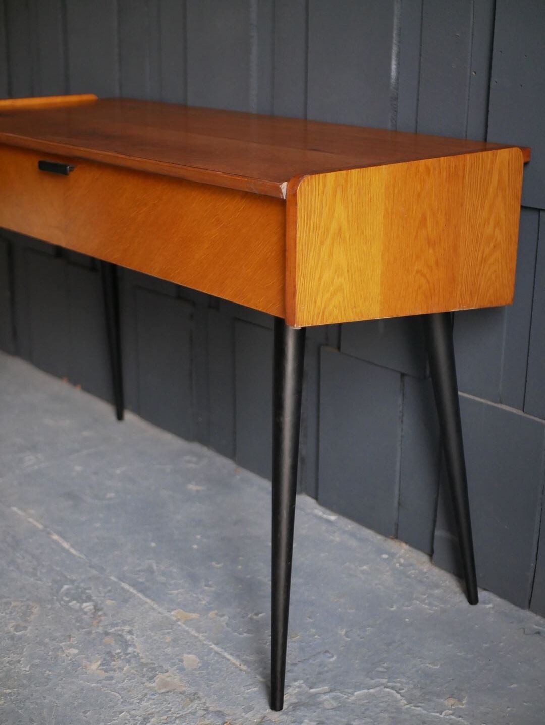 Vintage wooden console