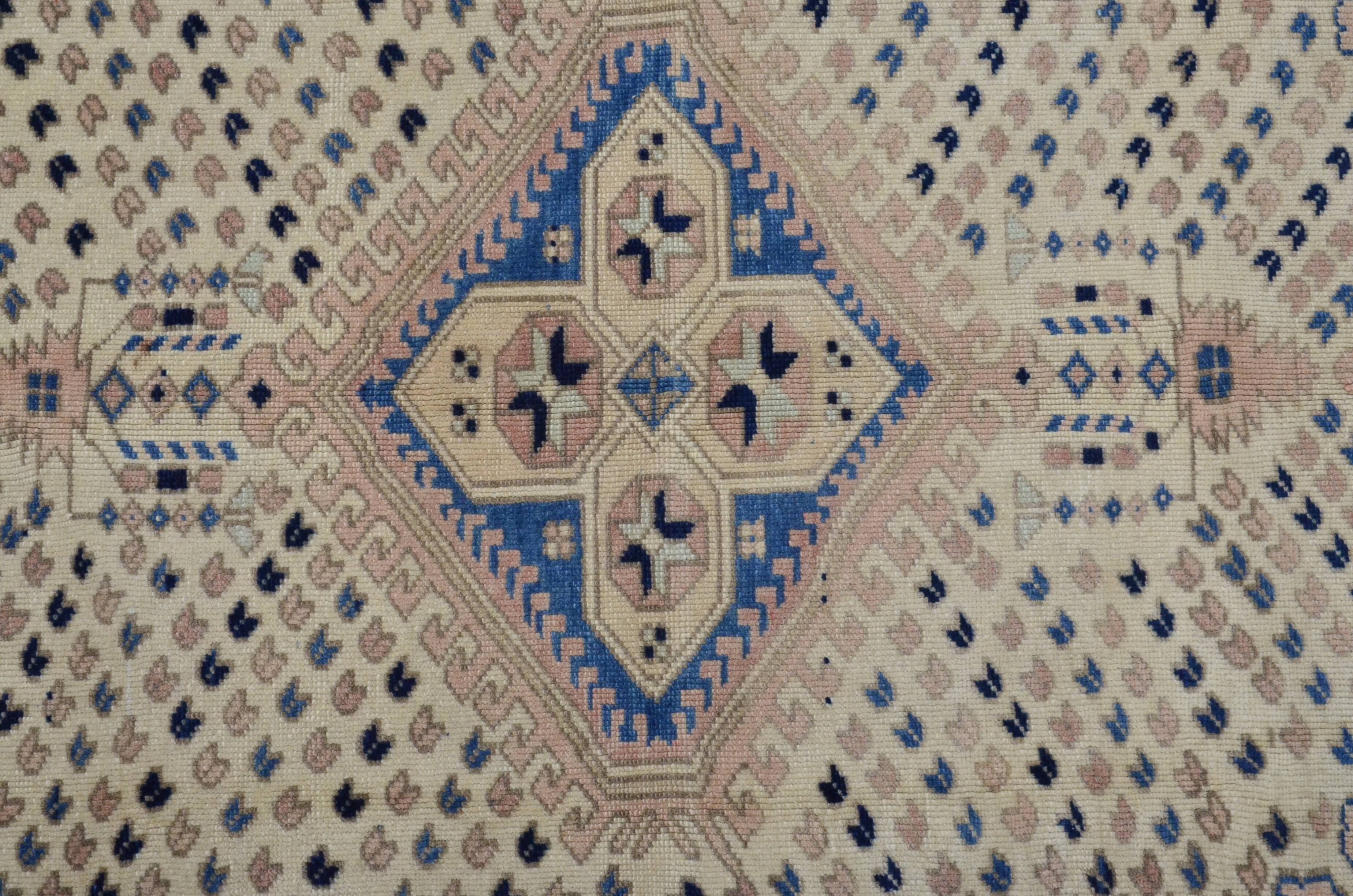 Rustic Wool Oushak Rug sku 3524