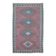 Tapis turc Oushak vintage en laine fait main rose
