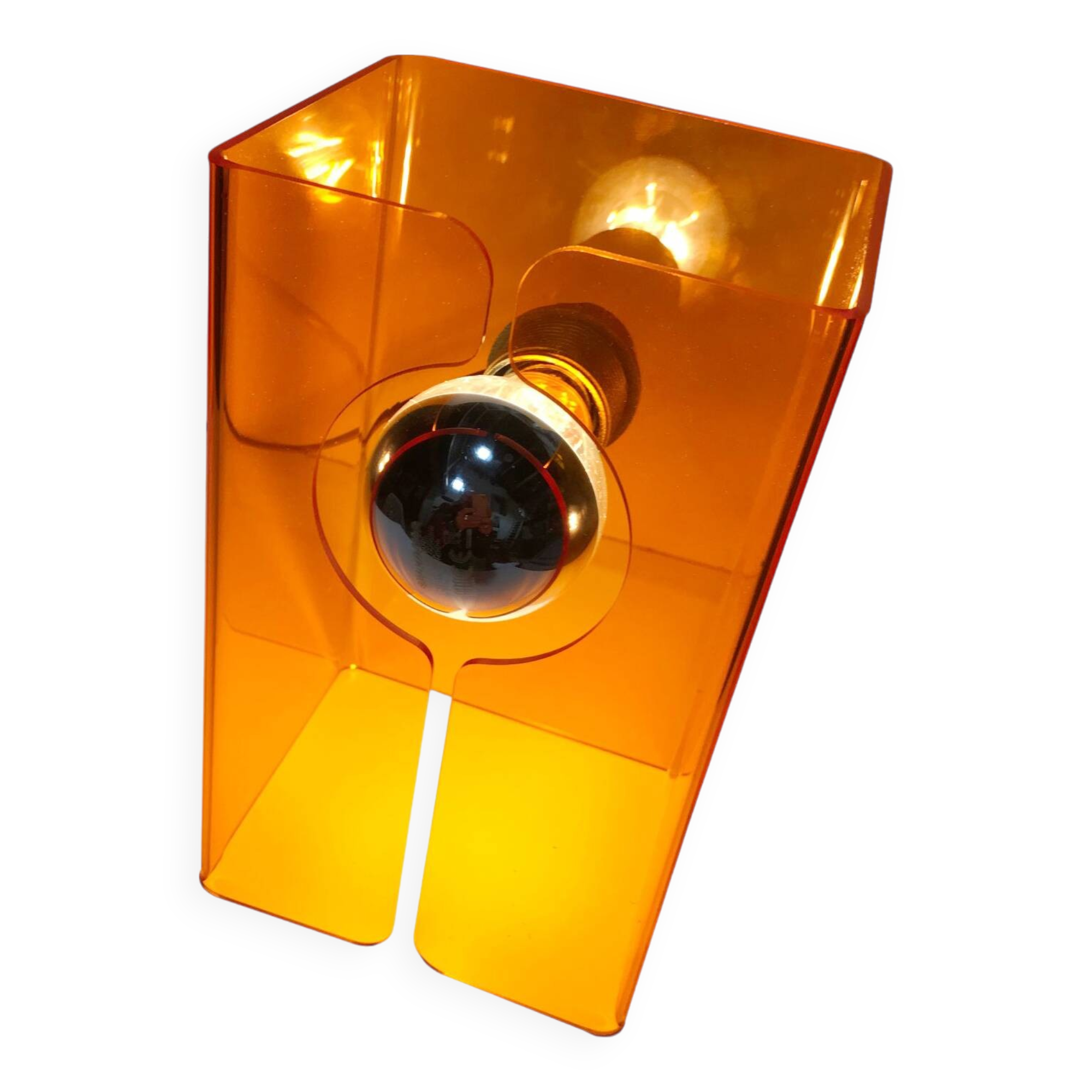 Lampe de Table Vintage • V.Orange • Space Age • 1970