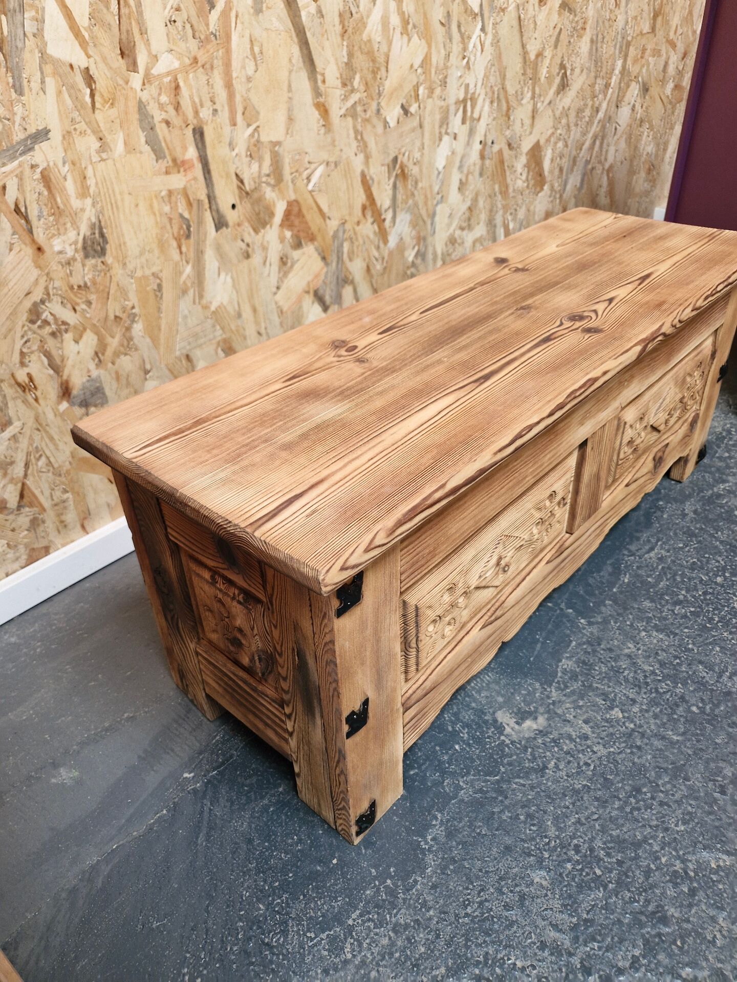Wooden chest