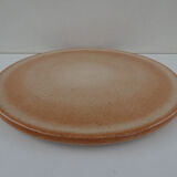 Ancien plat à gateau à tarte en grès vintage