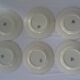 6 plates luneville k & g  villeray décor blue old faience