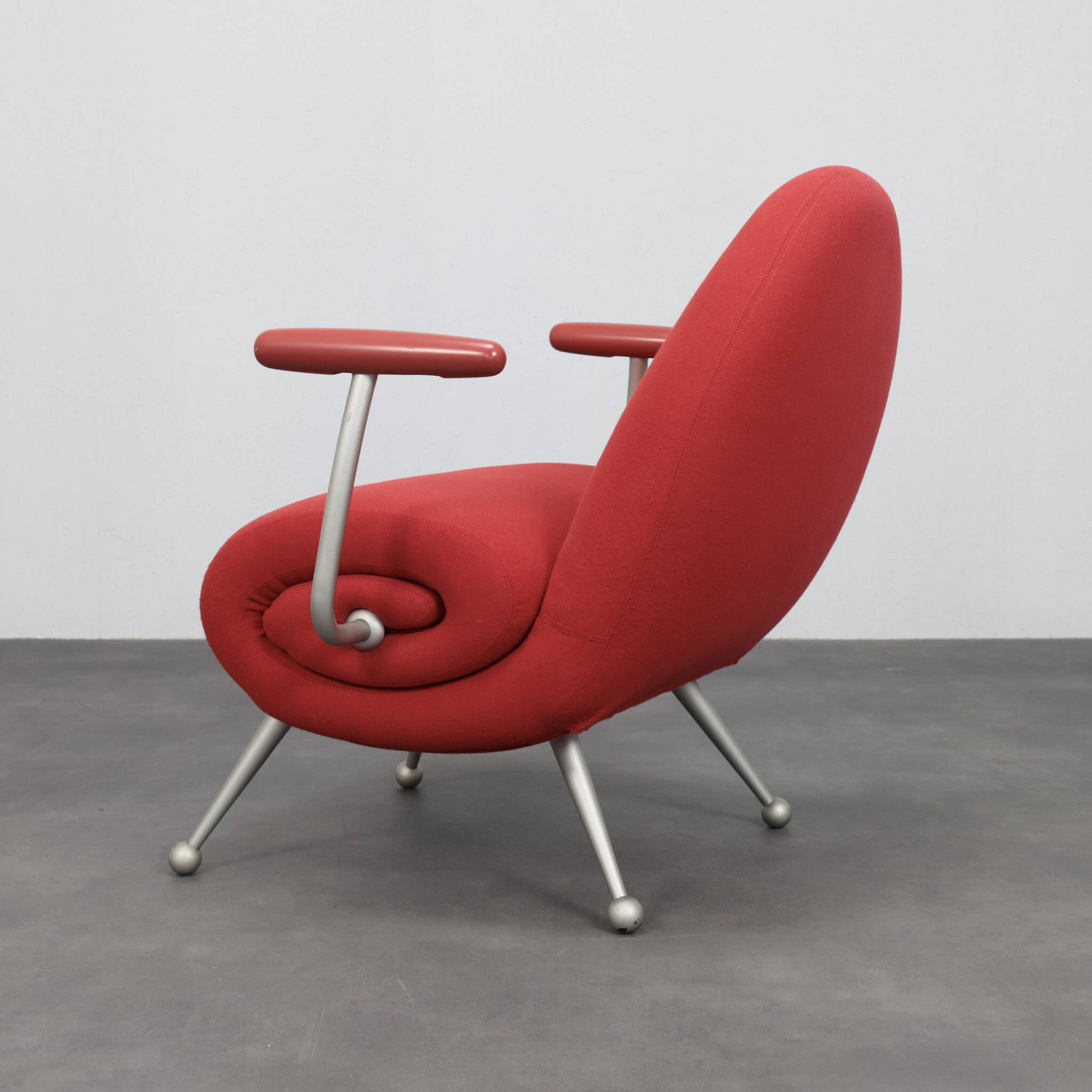 Chiocciola lounge chair by Roberto Semprini for Arredaesse, 1994