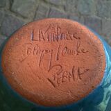 Terracotta vase