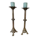 Antique brass candelabrum
