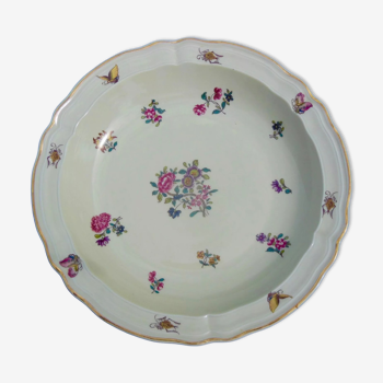 Hollow plate - Bernardaud - Limoges porcelain -