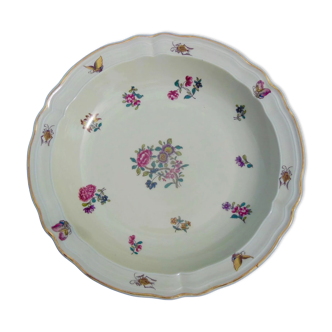 Hollow plate - Bernardaud - Limoges porcelain -