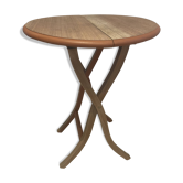 Table d'appoint ronde pliante