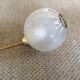 Glass ball suspension