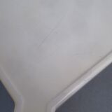 White Ozoo table by Marc Berthier for Roche Bobois.