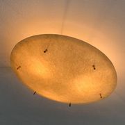 Mid-century minimalist fiberglass ceiling light, 1960s