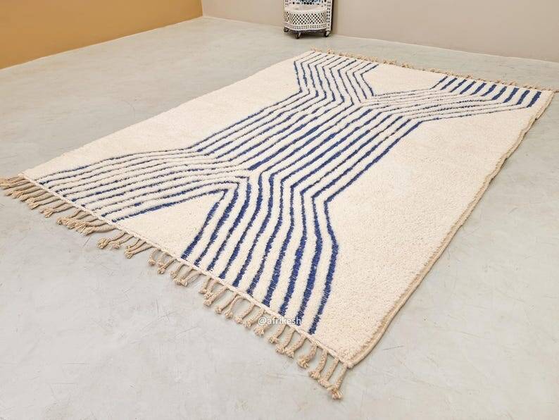 Tapis azilal Tissé main traditionnelle
