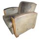 Massot leather club chair
