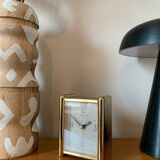 Seiko vintage gold quartz alarm clock