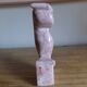 Pink marble owl paper press