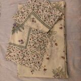 Sheet and pillowcase