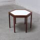 Rosewood 'Hexagon' side table by Hans Christian Andersen, 1960s
