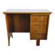 Bureau vintage en bois scandinave