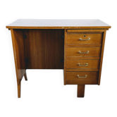Bureau vintage en bois scandinave