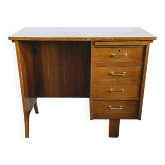 Vintage Scandinavian wooden desk