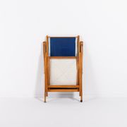 Italian foldable chaise longue by Fratelli Reguitti 1960