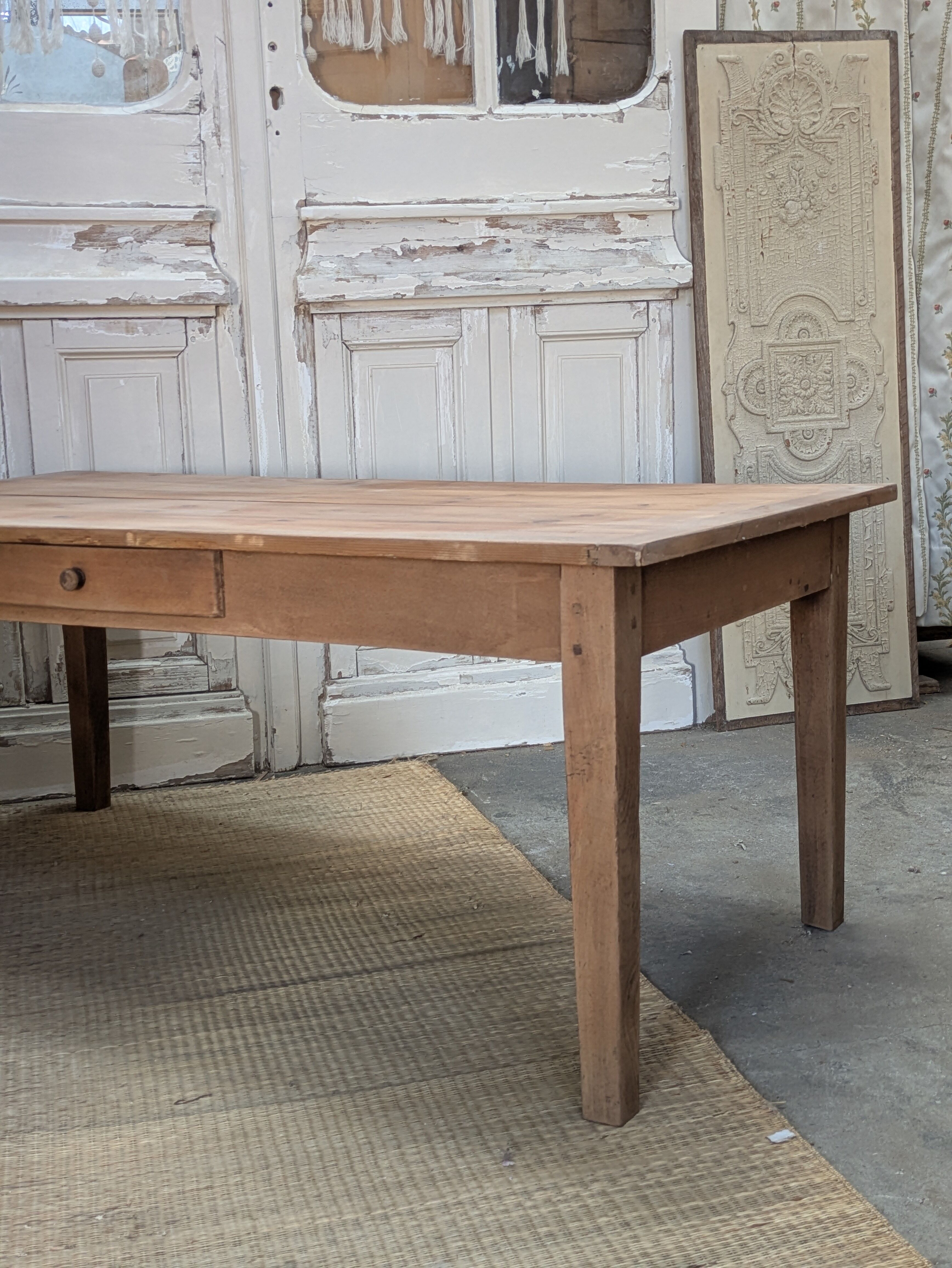 Large farmhouse coffee table