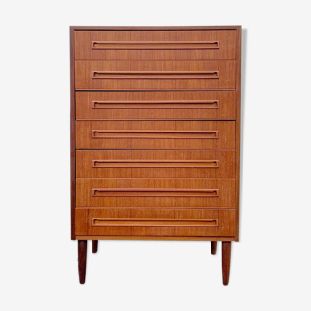 Scandinavian teak chiffonnier of the years 60