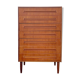 Scandinavian teak chiffonnier of the years 60