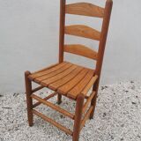 Mid-century pine chair
