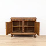 Elegant carved oak sideboard in Renaissance style from the 1930s