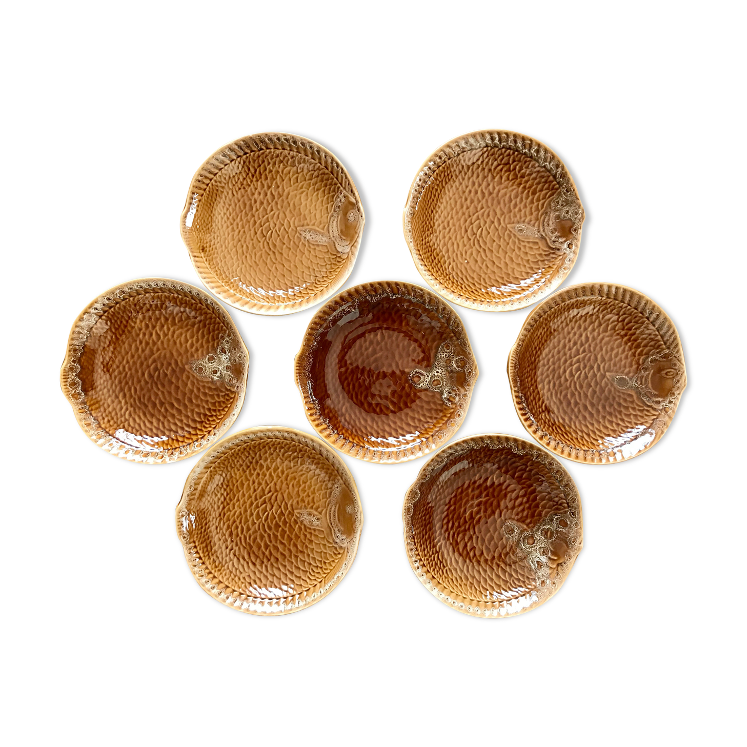 Sarreguemines fish plates