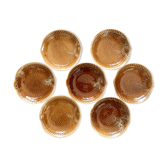 Sarreguemines fish plates