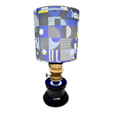 Late 19th century oil lamp upgraded to an electric lamp