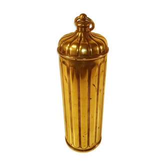 Ancient copper thermos