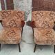 Set de 2 fauteuils de cocktail mid century