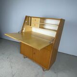 Secretary in blond oak 1960