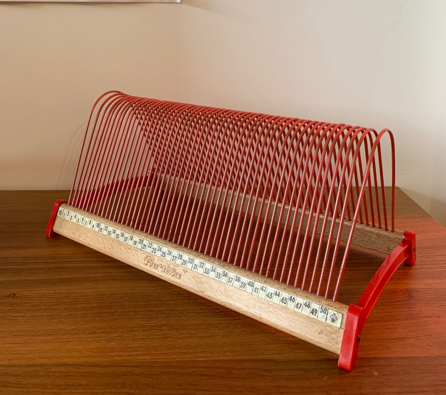 Vintage vinyl holder Plattofix, 60 ́s