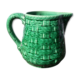 Pitcher digoin sarreguemines green