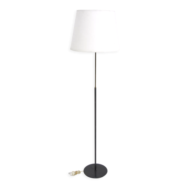 Lampadaire scandinave en métal, Bergboms, Suède, 1950 — Beyit