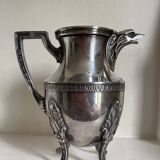 Empire silver metal milk jug