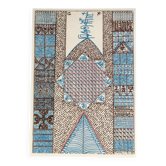 Rachid KORAÏCHI, Sans titre, 2016. Sérigraphie originale