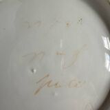 Hand-painted porcelain cake plate | Old Paris