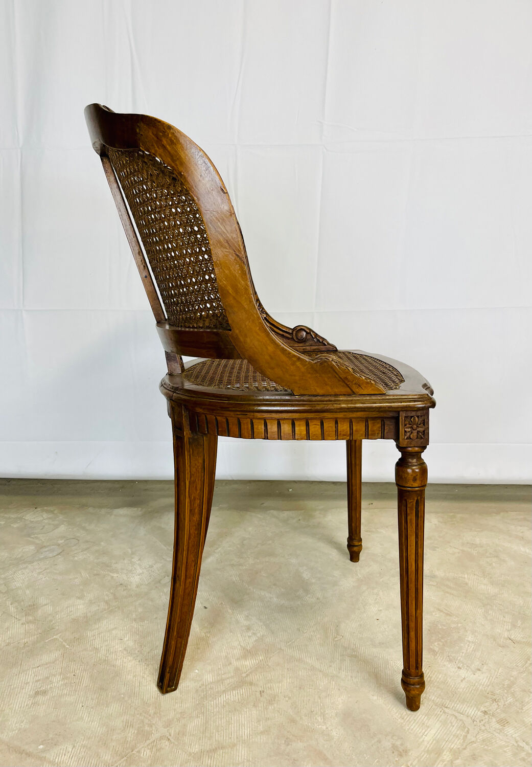 Small cané armchair
