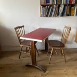 Table bistrot Formica et chaises Baumann