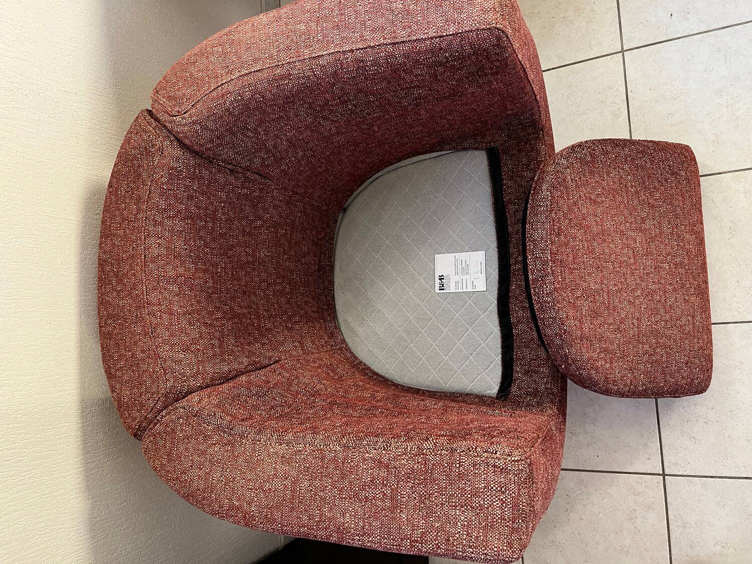 2 “Tulip” armchairs by Jeffrey Bernett for B&B Italia