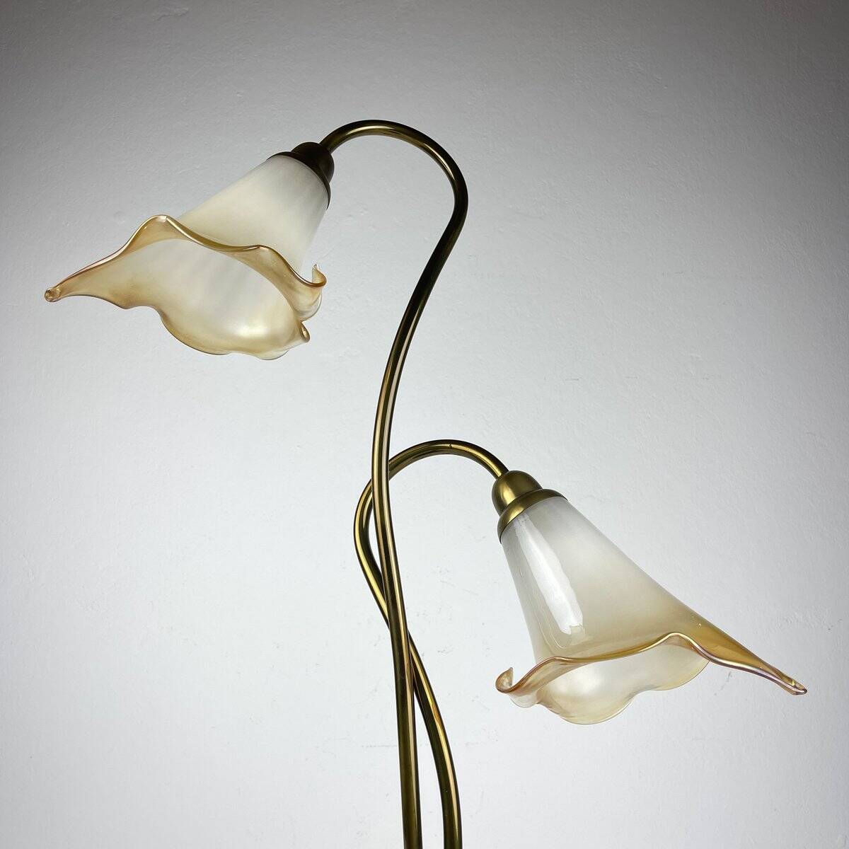 Vintage Murano Lys table lamp, Italy, 1970s